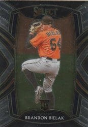 2021 Panini Select Base Set Brandon Bielak #203 card
