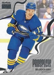 2022-23 SkyBox Metal Universe Skybox Premium Prospects Brandon Biro #PP-39 card