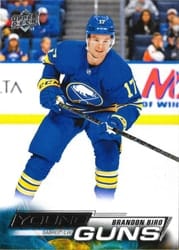 2022-23 Upper Deck Base Set Brandon Biro #455 card