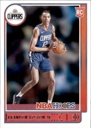 2021-22 Hoops Base Set Brandon Boston Jr. #233 card