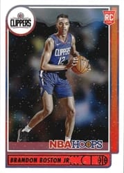 2021-22 Hoops Winter Base Set Brandon Boston Jr #233 card