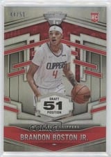 2021-22 Panini Chronicles Base Set Brandon Boston Jr #568 card