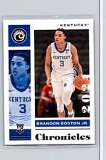 2021 Panini Chronicles Draft Picks Brandon Boston Jr. #25 card