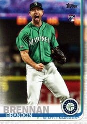 2019 Topps Update Base Set Brandon Brennan #US11 card