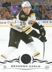 2018-19 Upper Deck Base Set Brandon Carlo #17 card