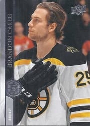 2020-21 Upper Deck Base Set Brandon Carlo #14 card