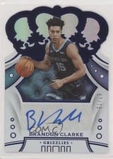2019 Panini Crown Royale Rookie Autographs Brandon Clarke Red #CR-BCL card