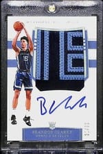 2019 Panini National Treasures Brandon Clarke #126 card