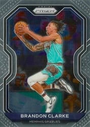 2020-21 Panini Prizm Base Set Brandon Clarke #228 card