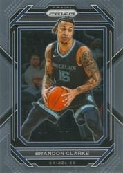 2022-23 Panini Prizm Base Set Brandon Clarke #204 card