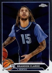 2023-24 Topps Chrome Base Set Brandon Clarke #142 card