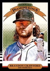 2019 Donruss Base Set Brandon Crawford #29 card