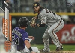 2020 Topps Base Set Brandon Crawford #236 card