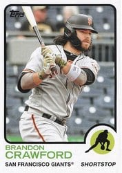 2021 Topps Archives Base Set Brandon Crawford #119 card