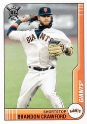 2021 Topps Big League Base Set Brandon Crawford #237 card
