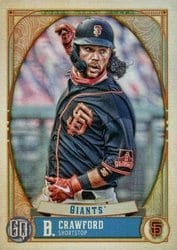 2021 Topps Gypsy Queen Base Set Brandon Crawford #38 card