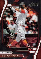 2022 Panini Absolute Base Set Brandon Crawford #54 card