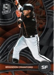 2022 Panini Chronicles Spectra Brandon Crawford #18 card