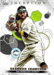2022 Topps Inception Base Set Brandon Crawford #26 card