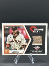 2022 Topps Opening Day Diamond Relics Brandon Crawford #DR-BC card