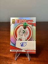 2024 Donruss Elite Turn of the Century Autographs Brandon Dorlus #TCA-BDO card