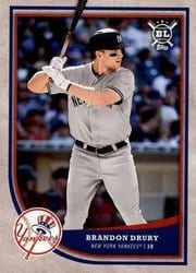 2018 Topps Big League Base Set Brandon Drury #53 card