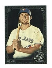 2019 Topps Allen & Ginter X Brandon Drury #225 card