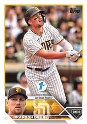 2023 Topps 1st Edition Base Set Brandon Drury #14 card