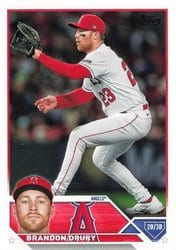 2023 Topps Update Base Set Brandon Drury #US22 card
