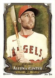 2024 Topps Allen & Ginter Base Set Brandon Drury #168 card