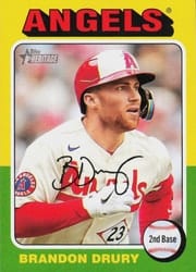 2024 Topps Heritage Base Set Brandon Drury #20 card