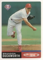 2002 Topps Total Base Set Brandon Duckworth #6 card