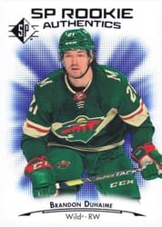 2021-22 SP Base Set Brandon Duhaime #102 card