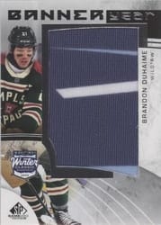 2022-23 SP Game Used 2022 NHL Winter Classic Banner Year Relics Brandon Duhaime #BYWC-BD card