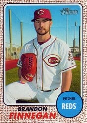 2017 Topps Heritage Base Set Brandon Finnegan #75 card