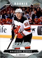 2019-20 Upper Deck MVP Base Set Brandon Gignac #220 card