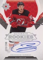 2019-20 Upper Deck Ultimate Collection Base Set Brandon Gignac #106 card