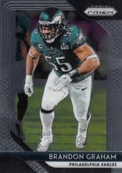 2018 Panini Prizm Base Set Brandon Graham #44 card