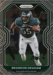 2020 Panini Prizm Base Set Brandon Graham #175 card