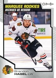 2020-21 O-Pee-Chee Base Set Brandon Hagel #527 card