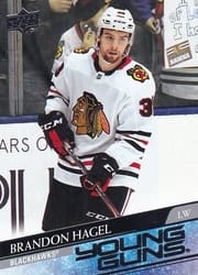 2020-21 Upper Deck Base Set Brandon Hagel #491 card