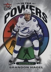 2025-26 Fleer Ultra Ultra Powers Brandon Hagel #UP 6 of 25 card