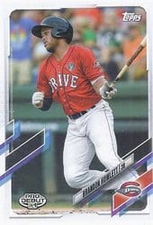2021 Topps Pro Debut Base Set Brandon Howlett #PD-105 card