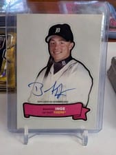 2024 Topps Archives 1968 Topps Action All-Stars Autographs Brandon Inge #68AA-BI card
