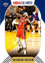 2020-21 Hoops Base Set Brandon Ingram #82 card