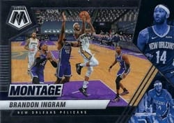 2020-21 Panini Mosaic Montage Brandon Ingram #16 card