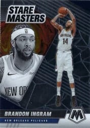 2020-21 Panini Mosaic Stare Masters Brandon Ingram #22 card