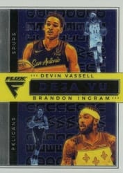 2020-21 Panini Flux Deja Vu Brandon Ingram / Devin Vassell #11 card