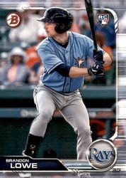 2019 Bowman Base Set Brandon Lowe #98 card