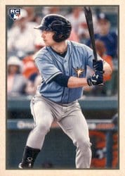 2019 Bowman Heritage Base Set Brandon Lowe #53VR-102 card